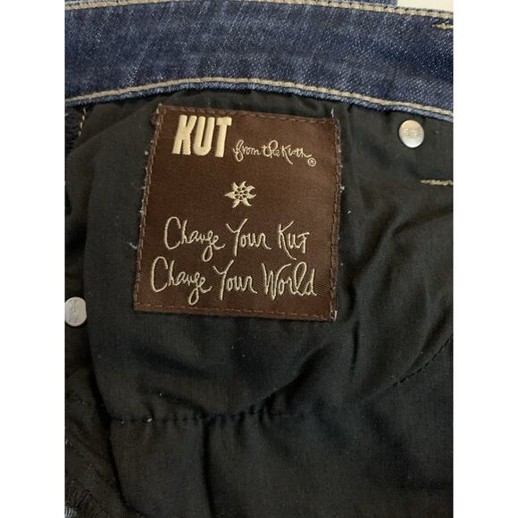 Kut From The Cloth Women’s Size 10 Catherine Boyfriend Jean Shorts Cotton Jorts - Picture 8 of 10